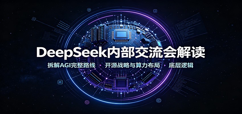 DeepSeek内部交流会解读：拆解AGI完整路线，开源战略与算力布局底层逻辑-选优云网创