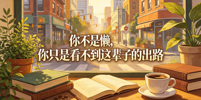 付费文章：你不是懒，你只是看不到这辈子的出路-选优云网创