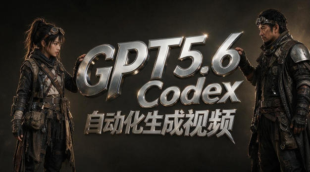 GPT5.6+Codex自动化生成视频全流程实战，从提示词设计、角色设定、封面海报，到视频生成思路与自动化工作流-选优云网创