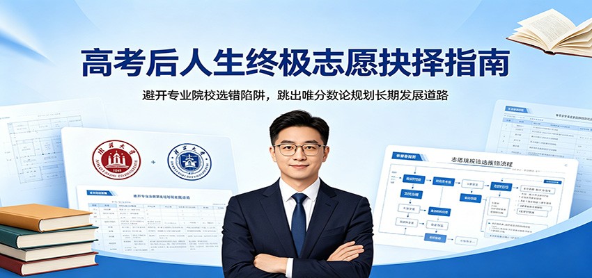 高考后人生终极志愿抉择指南：避开专业院校选错陷阱，跳出唯分数论规划长期发展道路-选优云网创