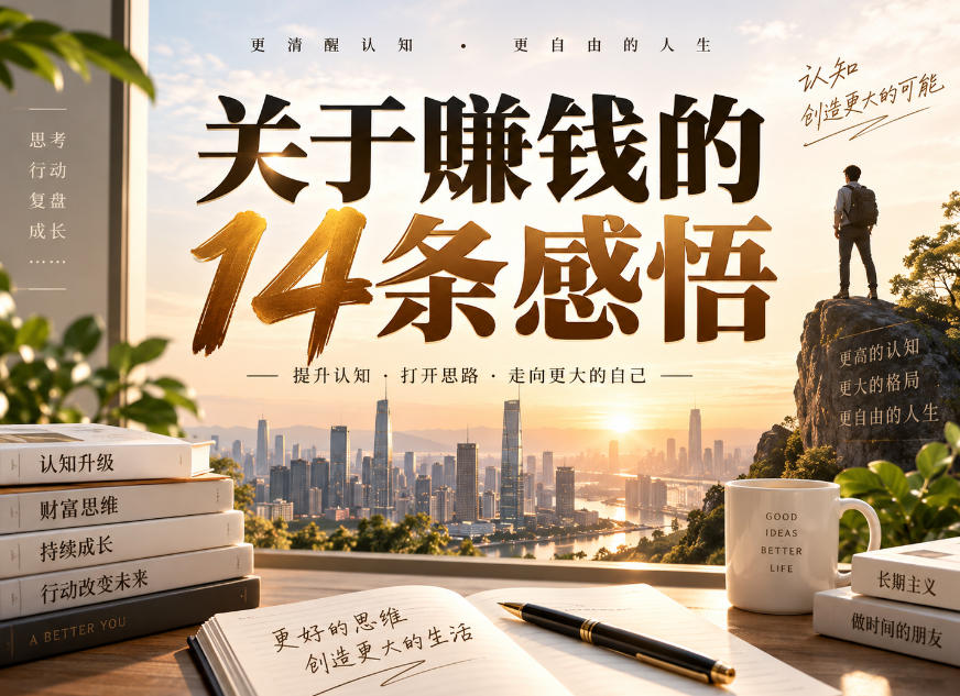 付费文章：关于賺钱的14条感悟-选优云网创