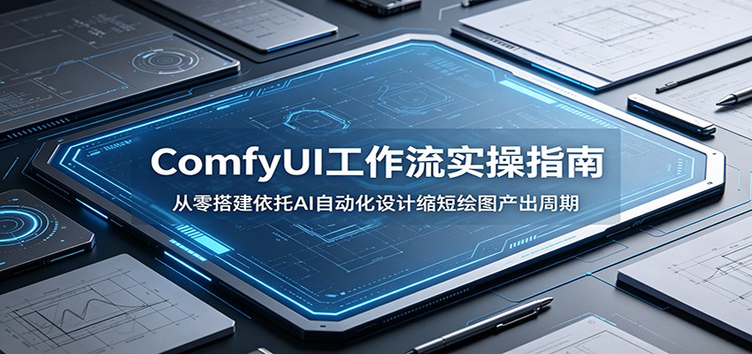 ComfyUI 工作流实操指南：从零搭建依托AI自动化设计缩短绘图产出周期-选优云网创