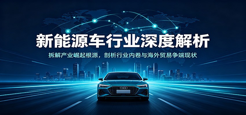新能源车行业深度解析：拆解产业崛起根源，剖析行业内卷与海外贸易争端现状-选优云网创