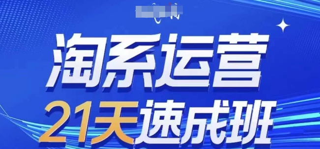 淘系运营21天速成班，0基础轻松搞定淘系运营，不做假把式，快速复制落地(更新26年5月)-选优云网创