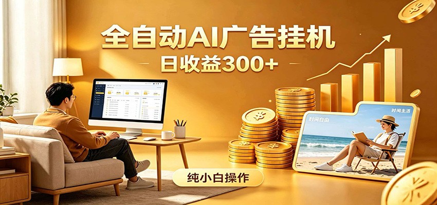 AI风口项目，全程解放双手，后台自动运行赚取收益，每天稳定收益300+-选优云网创