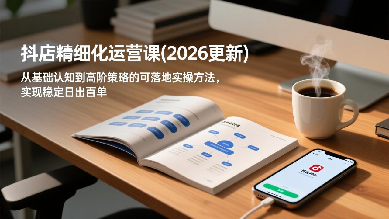 抖店精细化运营课(更新6月-选优云网创