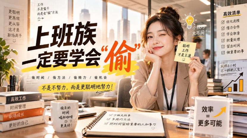 某社群精选付费文：上班族一定要学会“偷“-选优云网创
